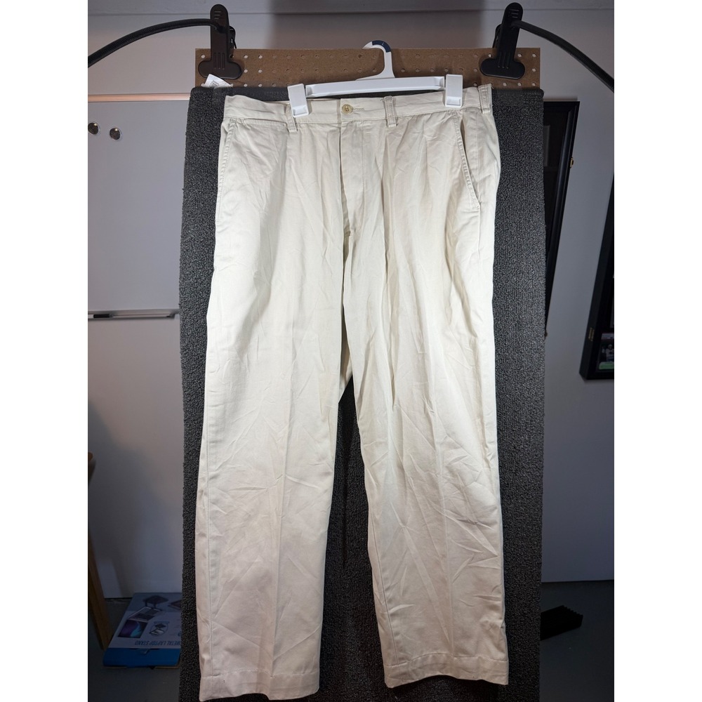 Polo Ralph Lauren Prospect Pant Mens 36x30 Beige Classic Chino Cotton Twill
